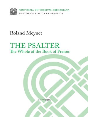 cover image of The Psalter, The Whole of the Book of Praises